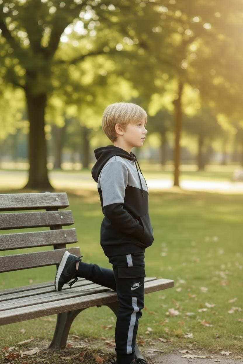 Костюм спортивний Хлопчик ДКХ-570 чорний 140(р)