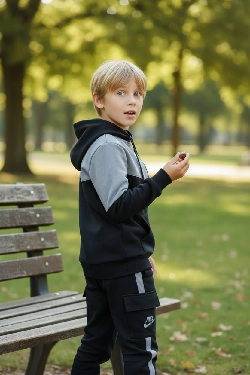 Костюм спортивний Хлопчик ДКХ-570 чорний 140(р)