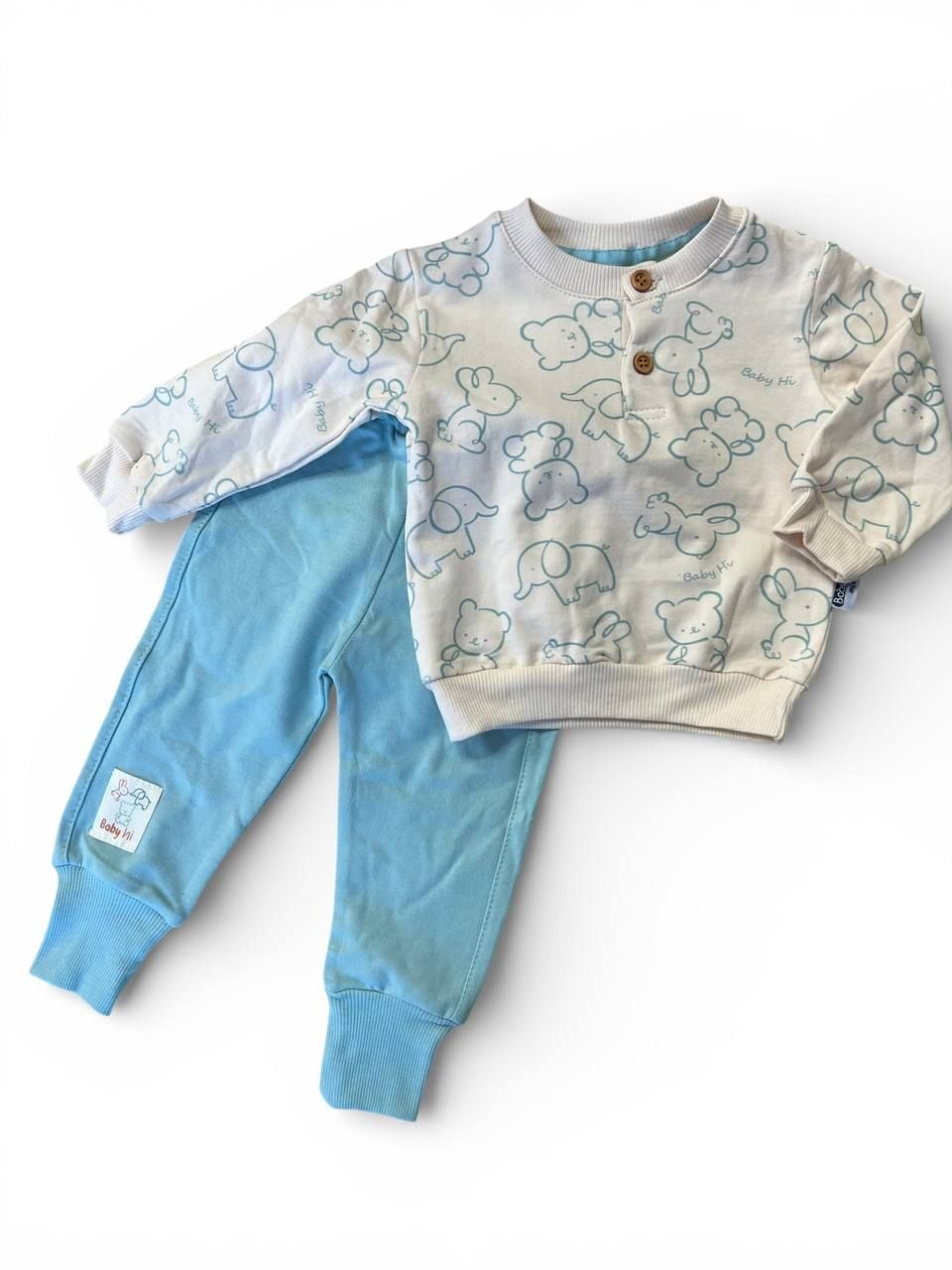 Немовля костюмчик 58518 мята 09-12(р)