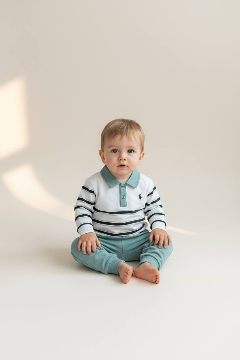 Немовля костюмчик 58555 мята 09-12(р)