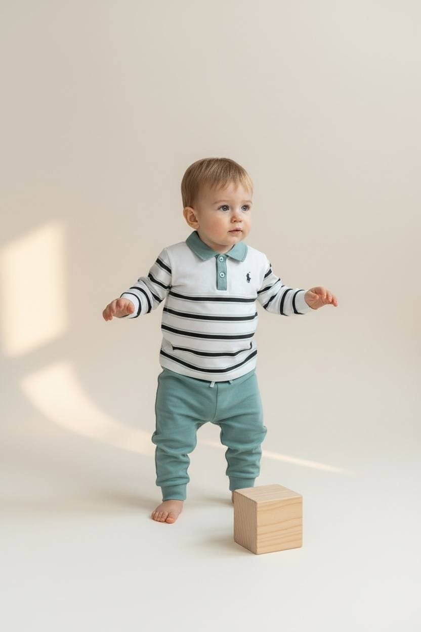 Немовля костюмчик 58555 мята 06-09(р)