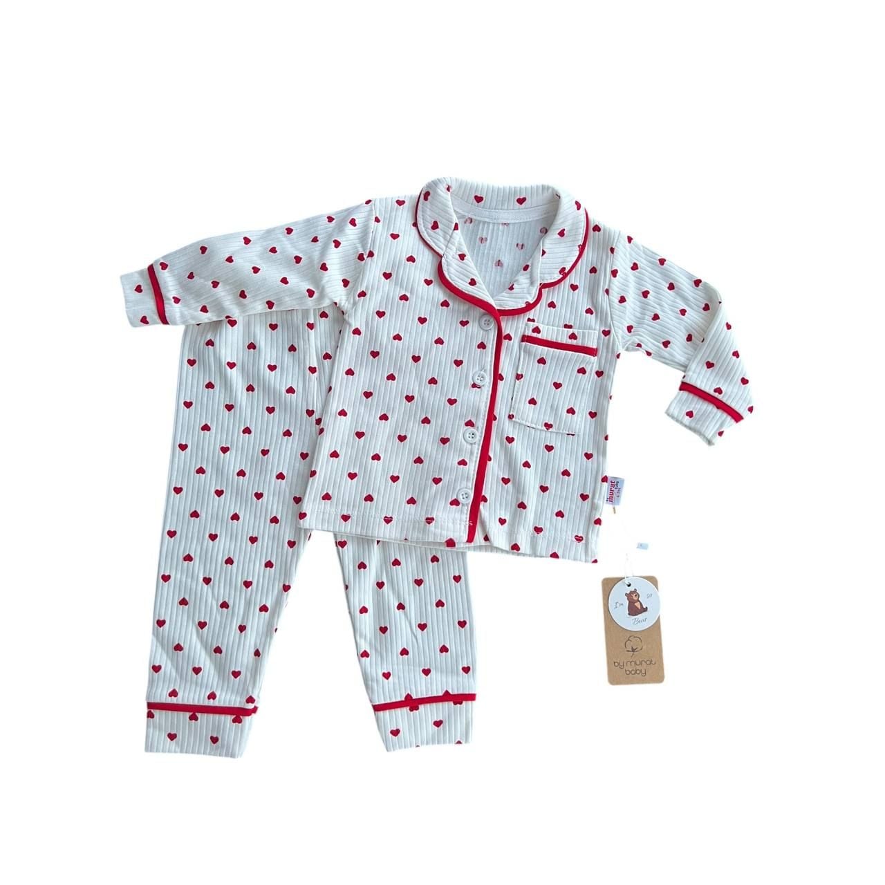 Дитяча білизна Піжамка 58637 білий 5(р)