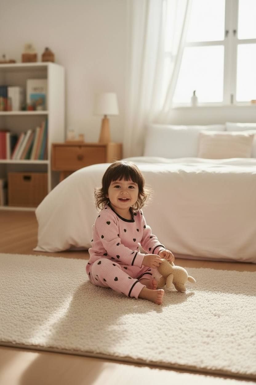 Дитяча білизна Піжамка 58600 рожевий 06-09(р)