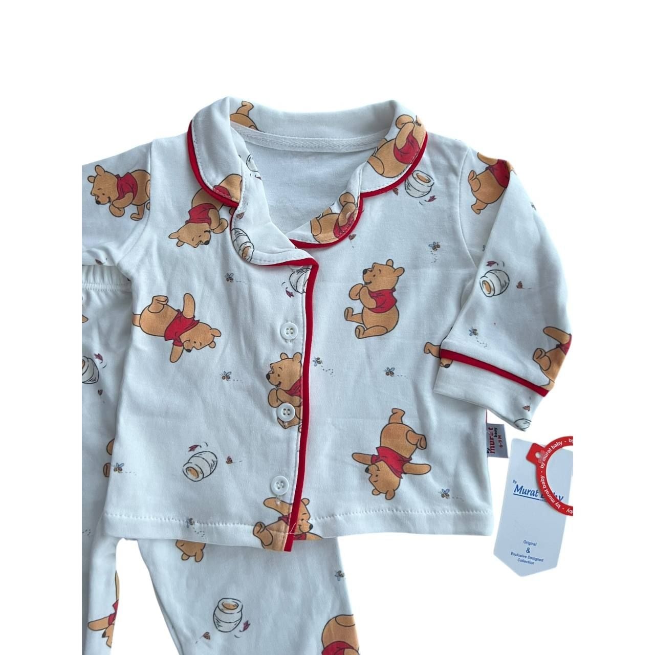 Дитяча білизна Піжамка 58592 білий 12-18(р)