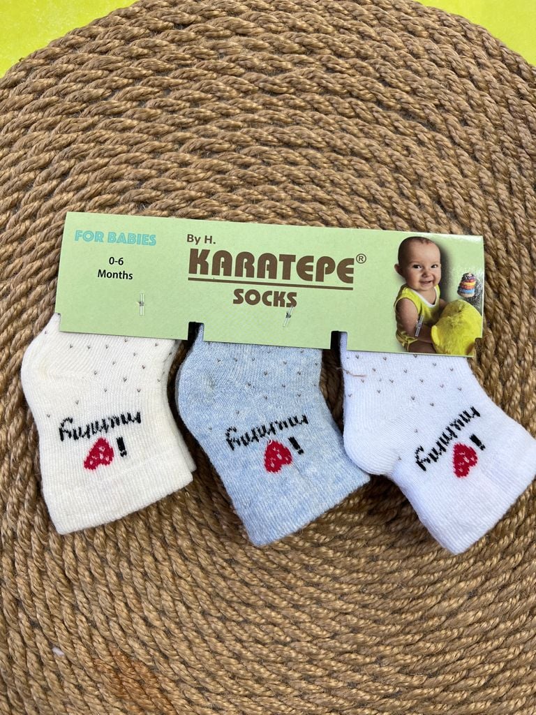 Немовля Шкарпетки-пінетки 58033 білий 00-03(р)