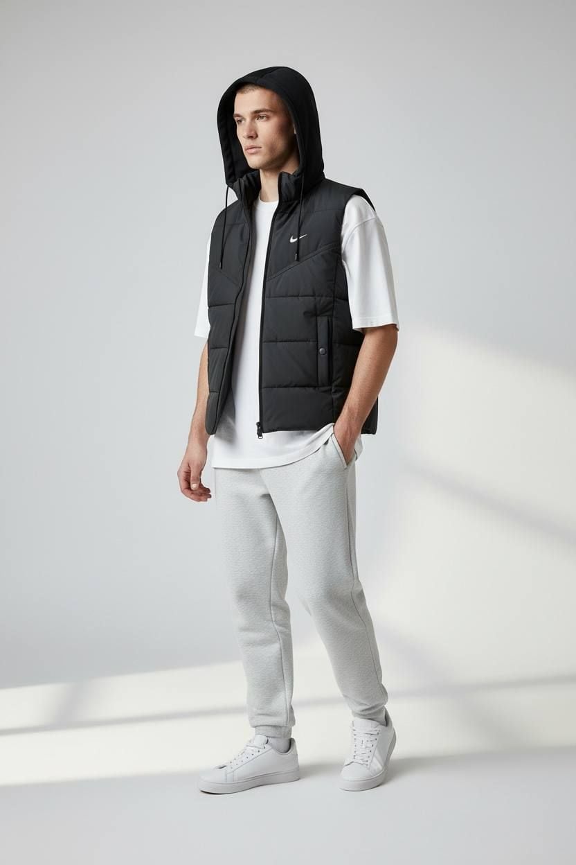 Верхній одяг Жилет L-23# чорний 146(р)