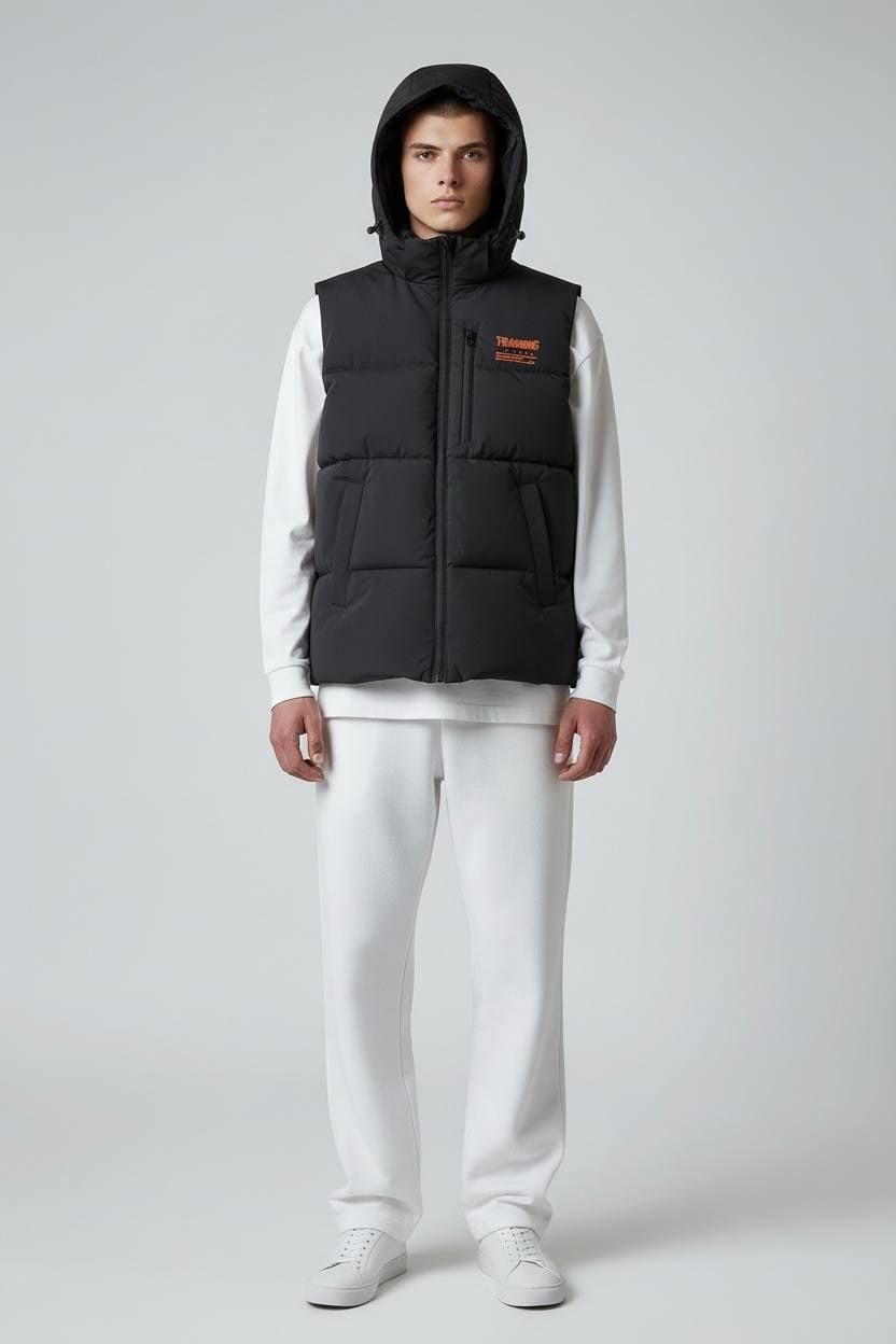 Верхній одяг Жилет L-18# чорний 164(р)