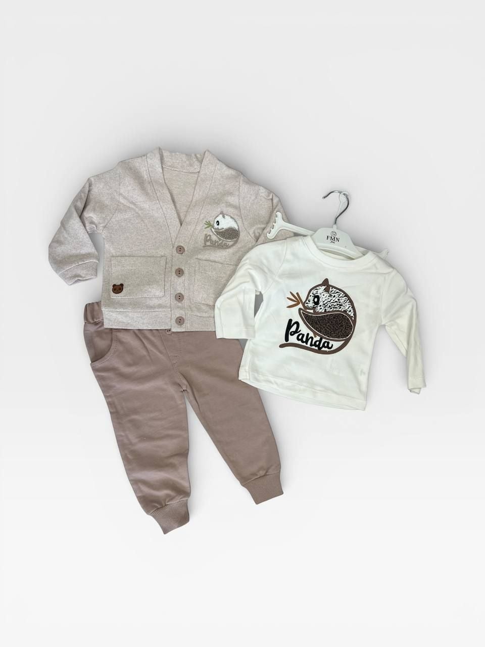 Немовля костюмчик 58662 капучино 06-09(р)