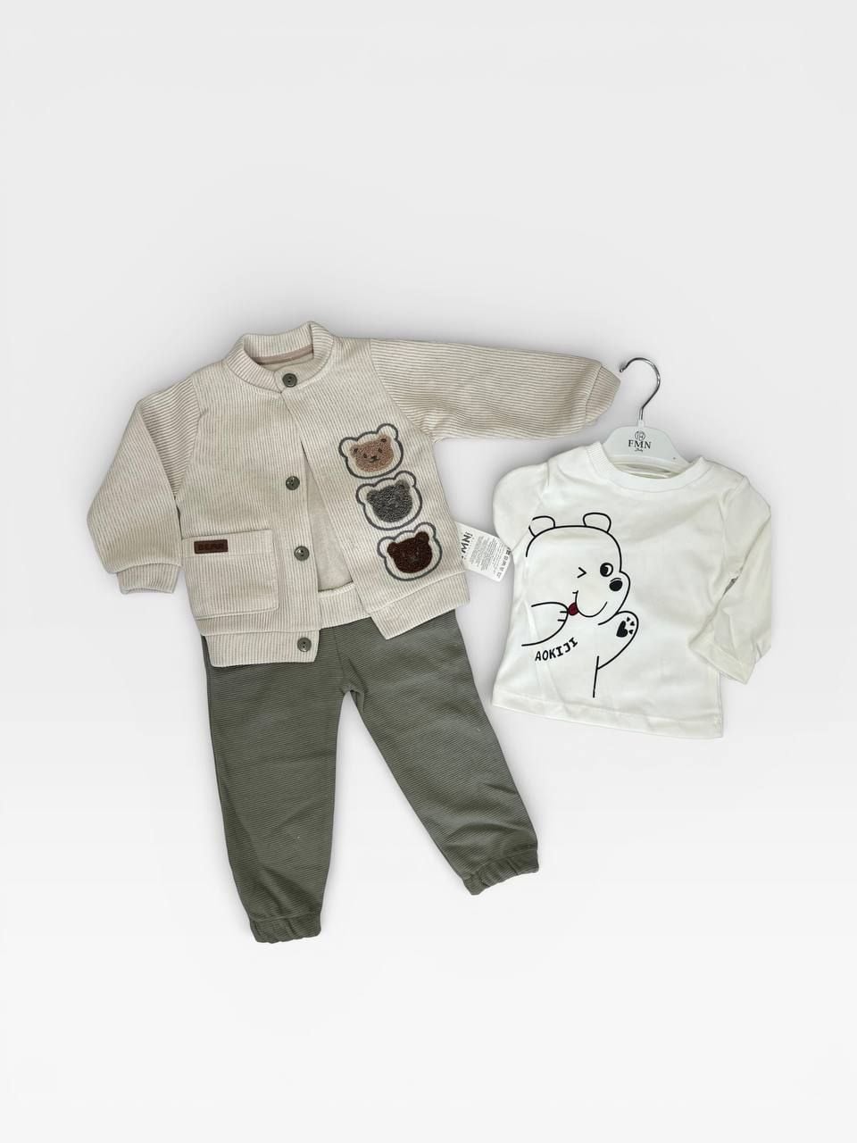 Немовля костюмчик 58520 оливковий 12-18(р)