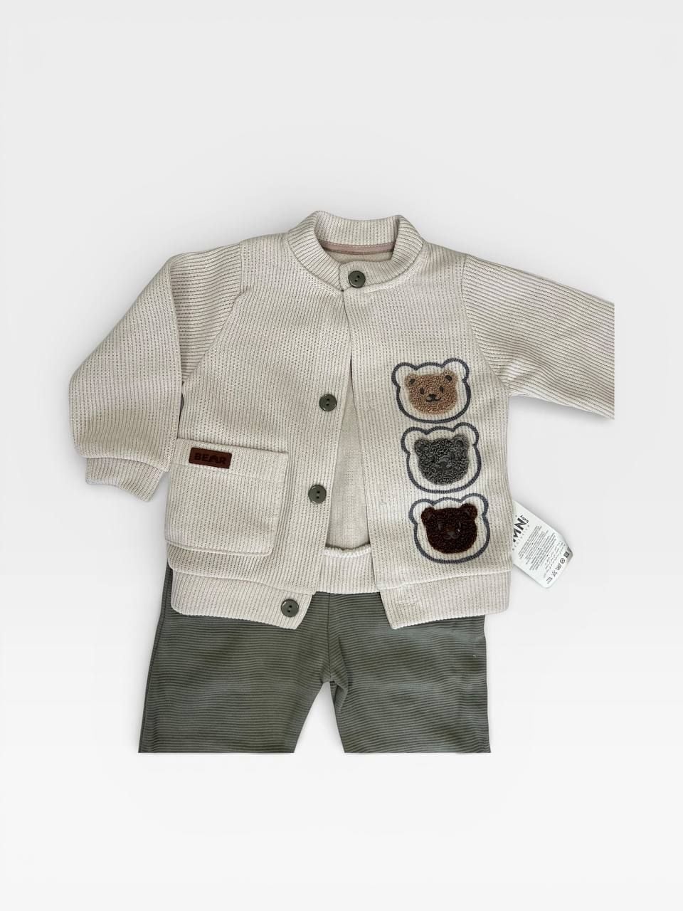 Немовля костюмчик 58520 оливковий 12-18(р)