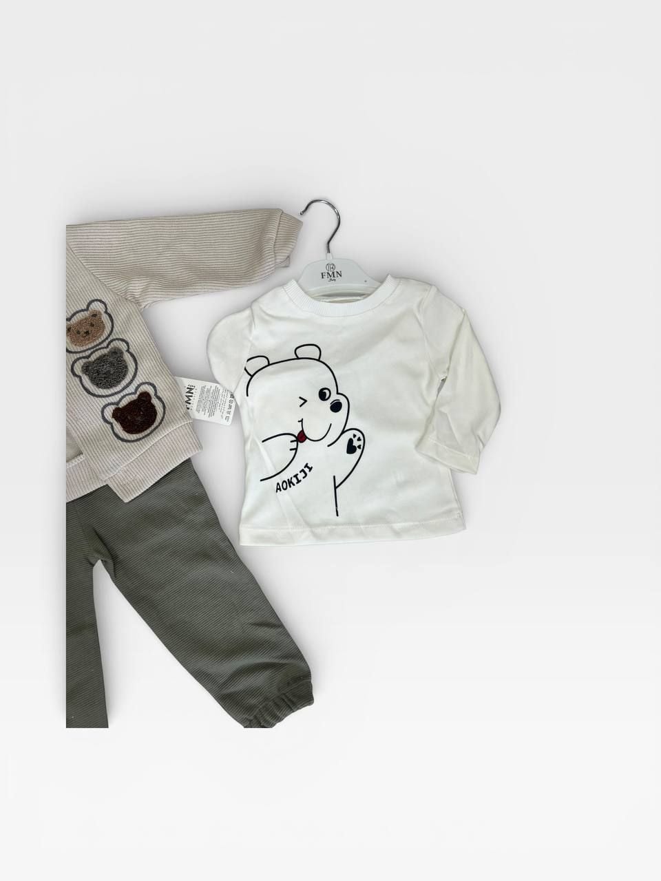 Немовля костюмчик 58520 оливковий 12-18(р)