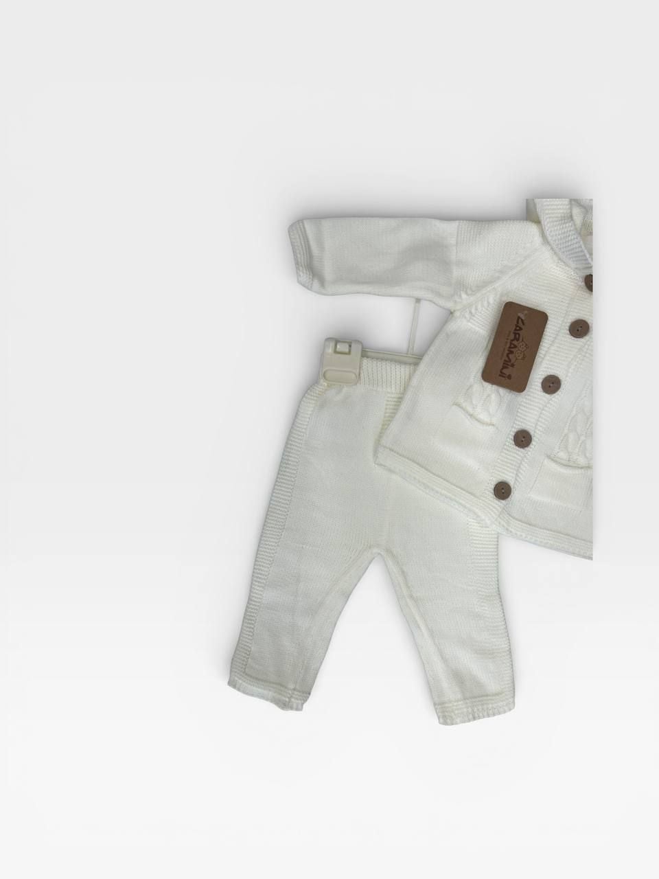 Немовля костюмчик 58676 молочний 09-12(р)