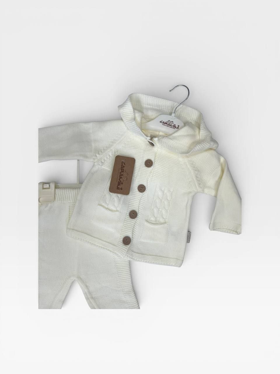 Немовля костюмчик 58676 молочний 09-12(р)