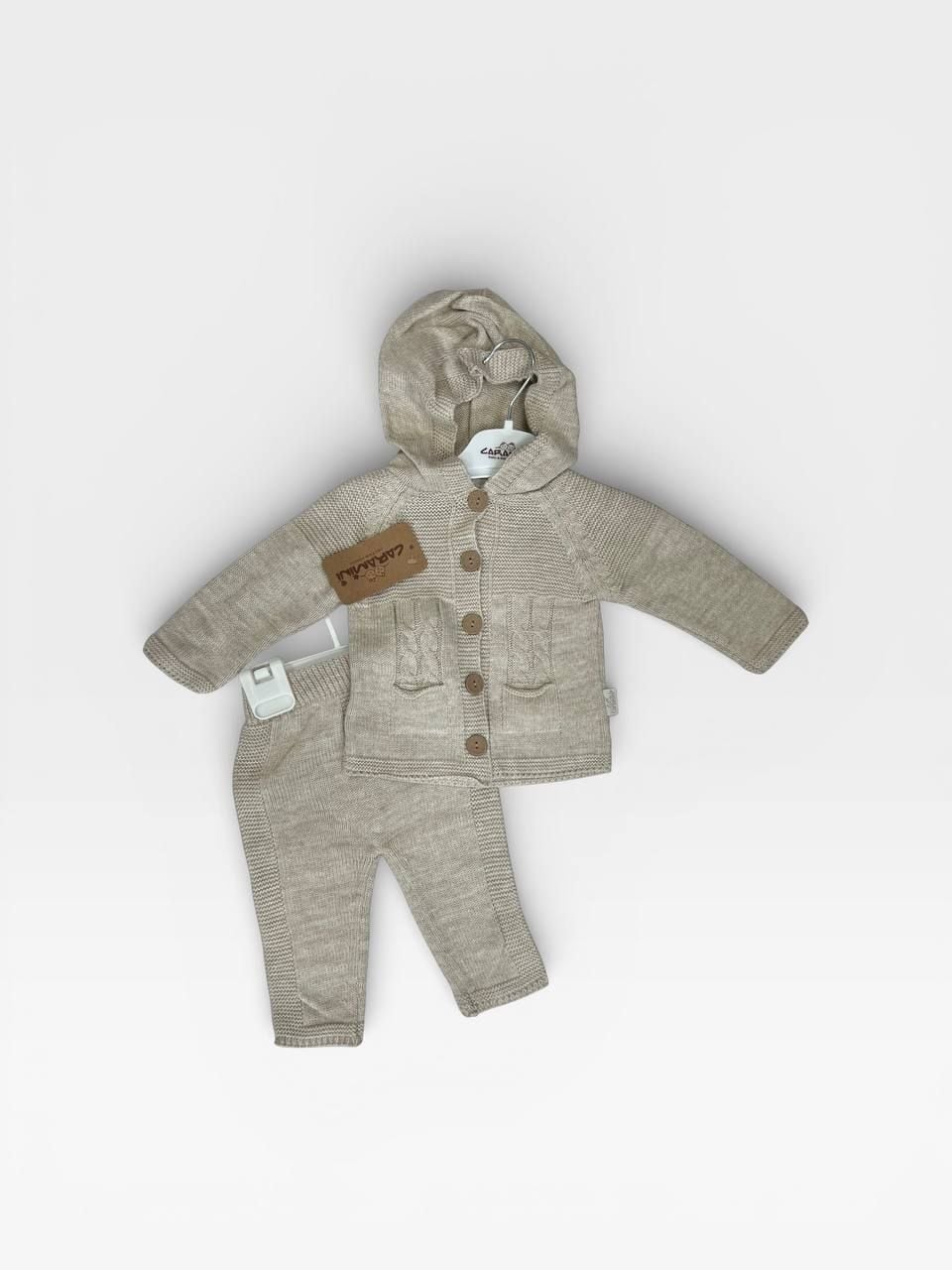 Немовля костюмчик 58676 капучино 09-12(р)