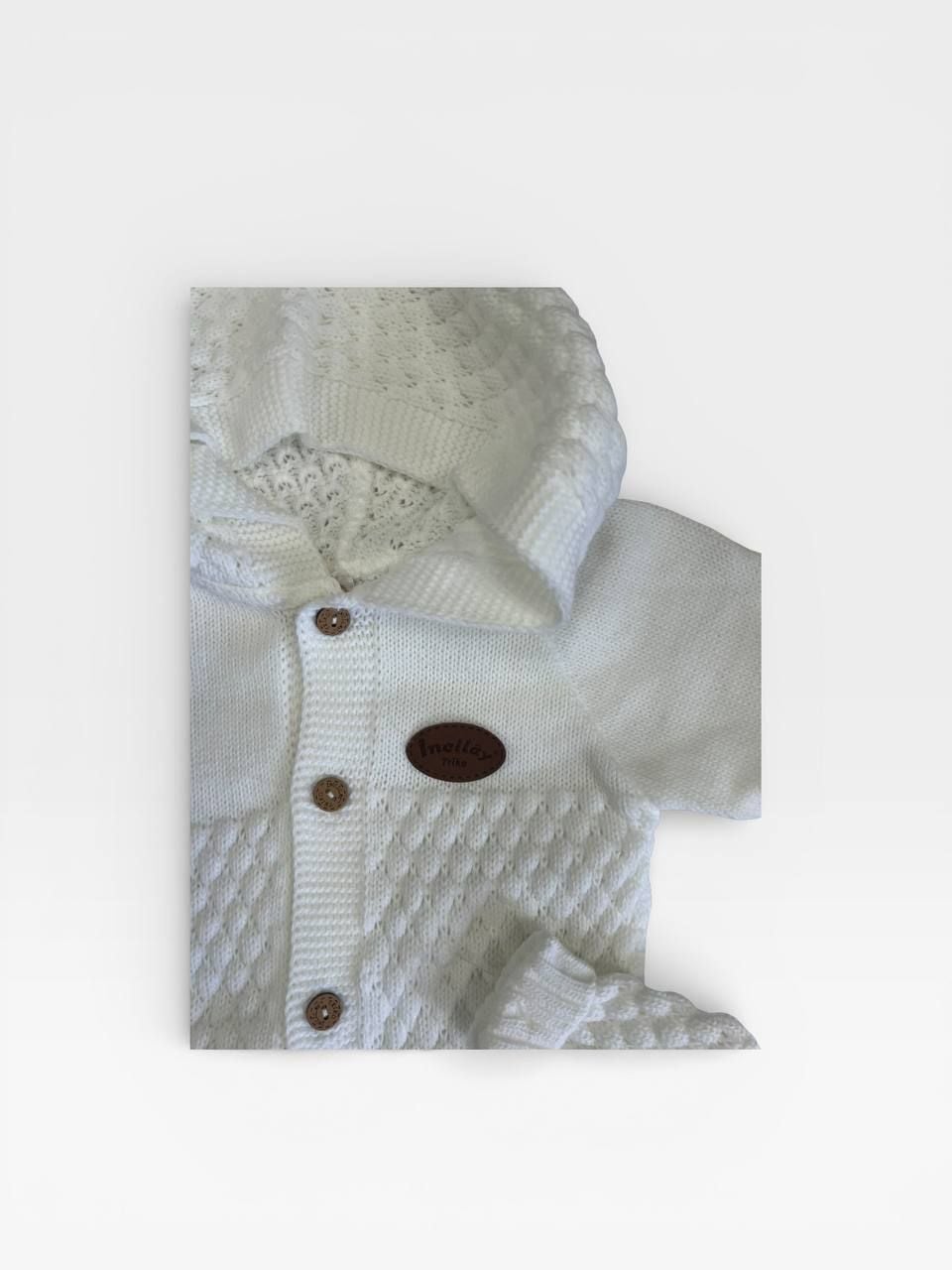 Немовля комбінезончик 123 білий 00-03(р)