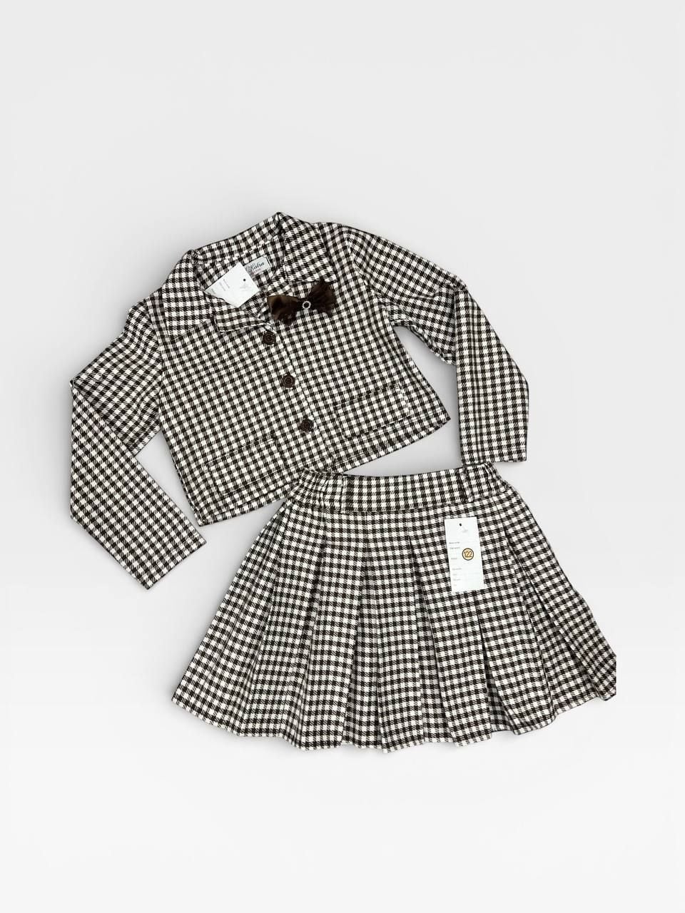 Костюм 348№ шоколад 140(р)