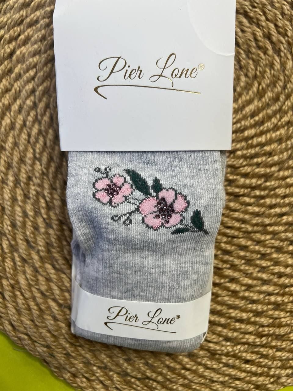 Дитячі колготи PL-1627 сірий 11/12(р)