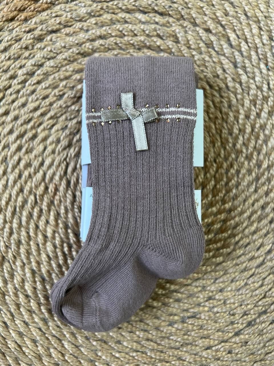 Дитячі колготи PL-2464 коричневий 0-6(р)