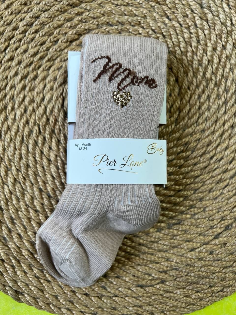 Дитячі колготи PL-2462 капучино 18-24(р)