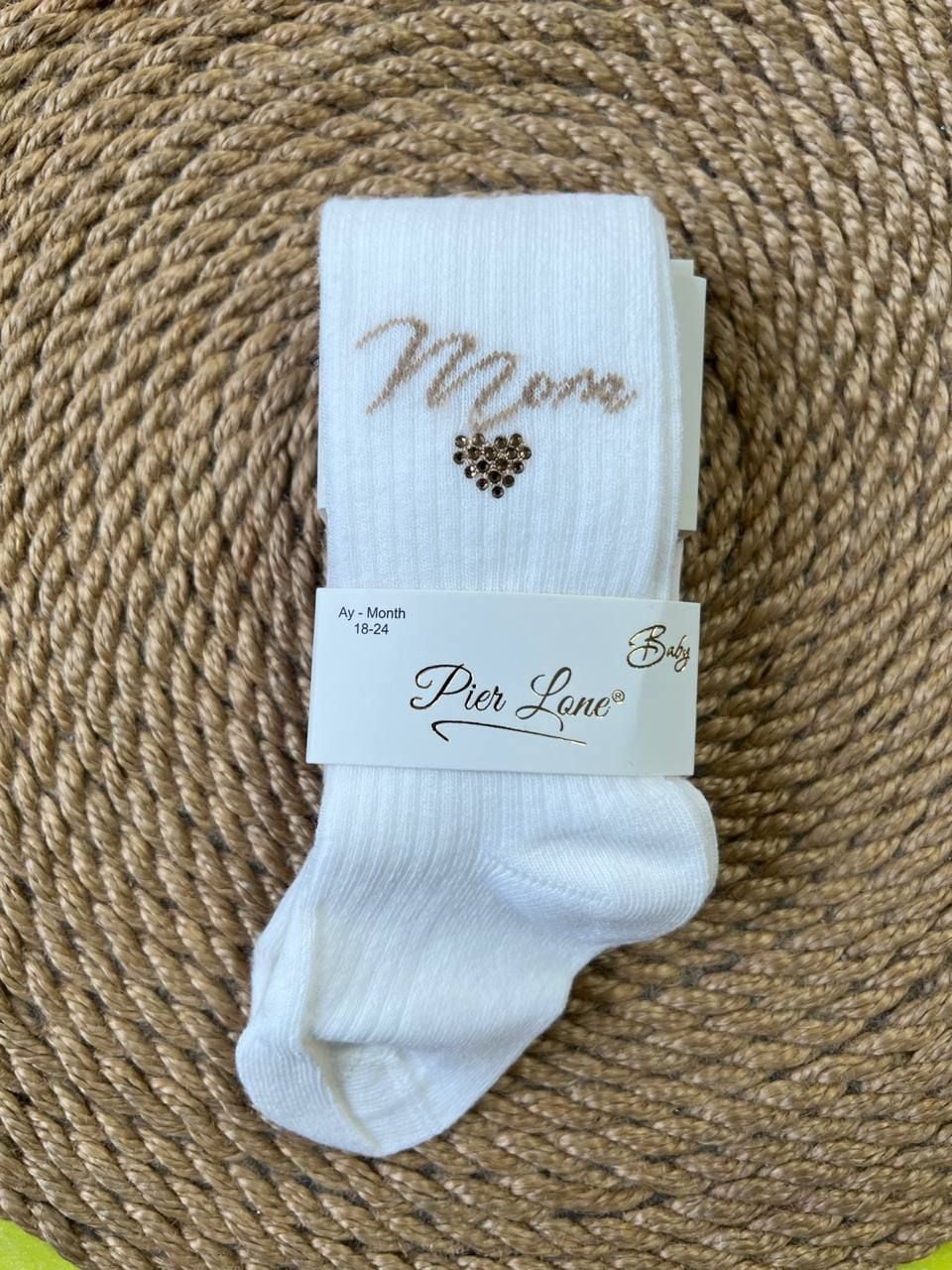 Дитячі колготи PL-2462 молочний 18-24(р)