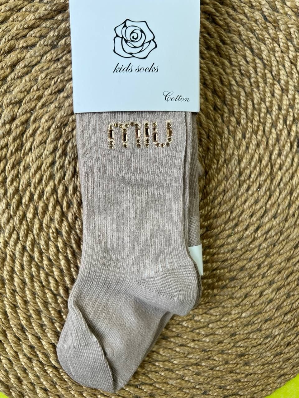 Дитячі колготи PL-2193 капучино 13/14(р)