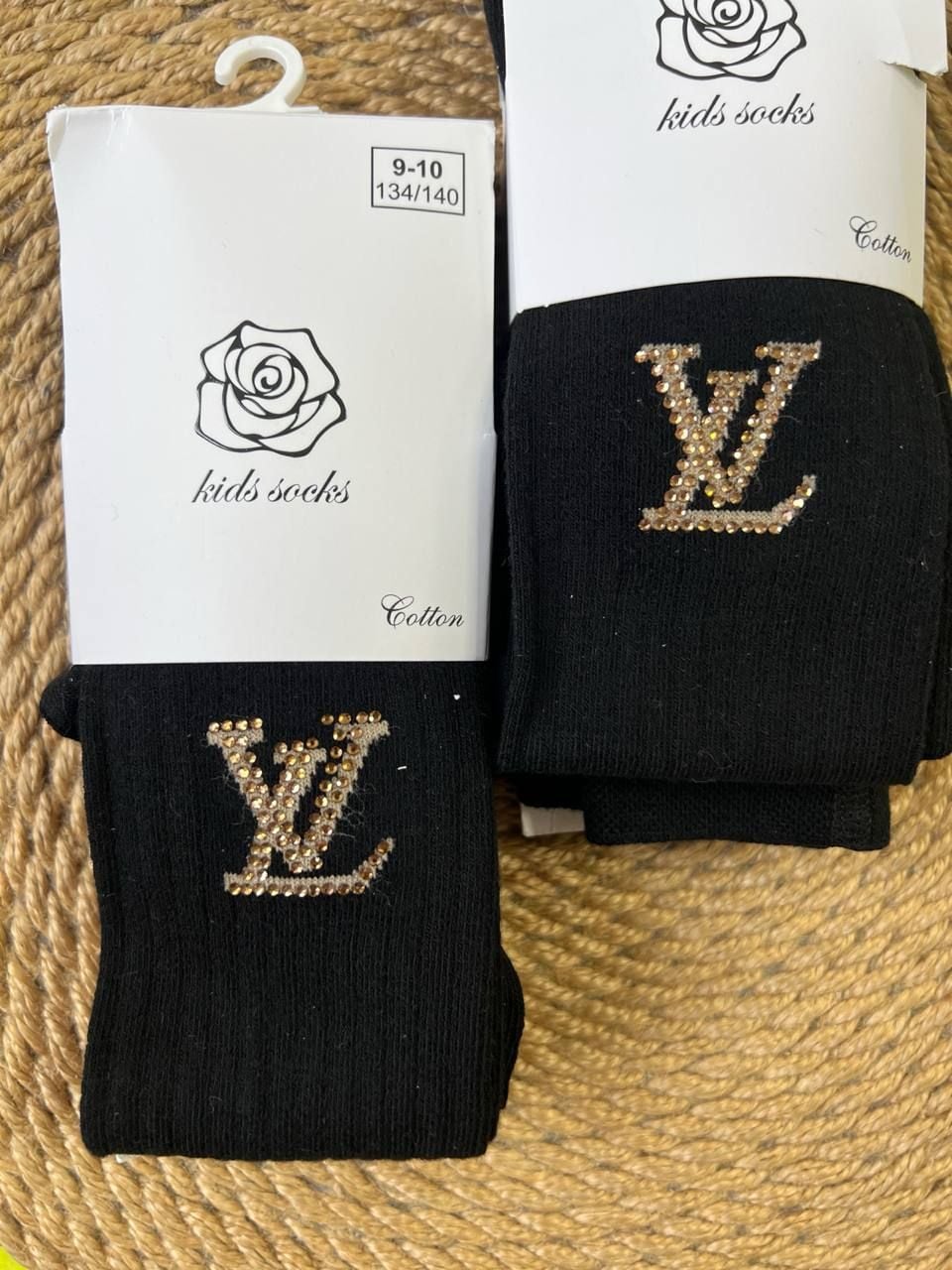 Дитячі колготи PL-497 чорний 11/12(р)