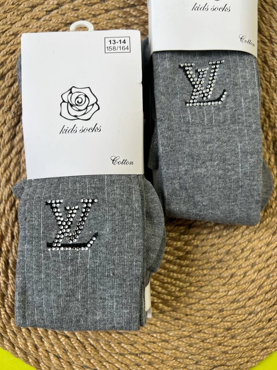 Дитячі колготи PL-497 сірий 11/12(р)