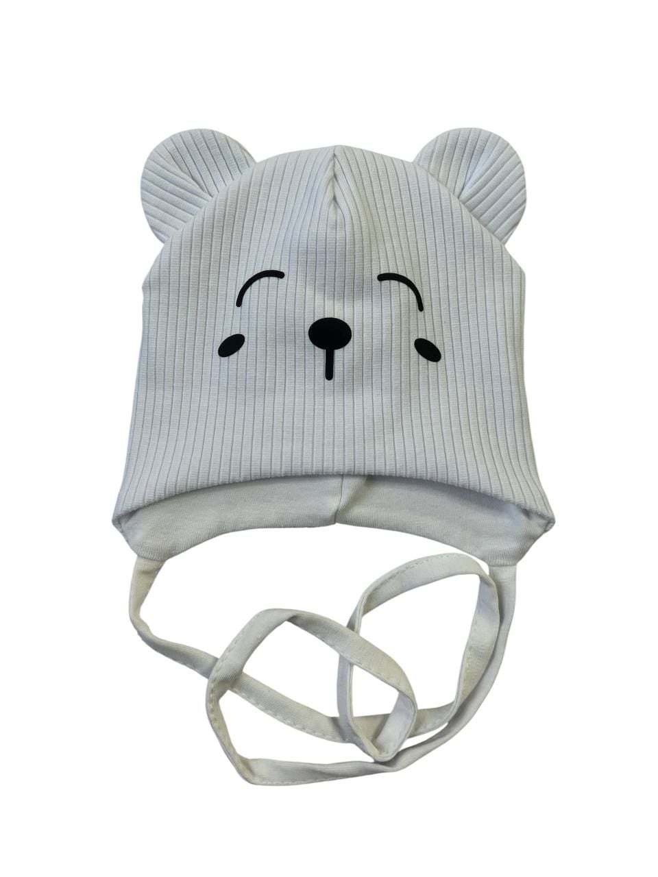 Немовля Шапочка Топотун білий 36-38(р)