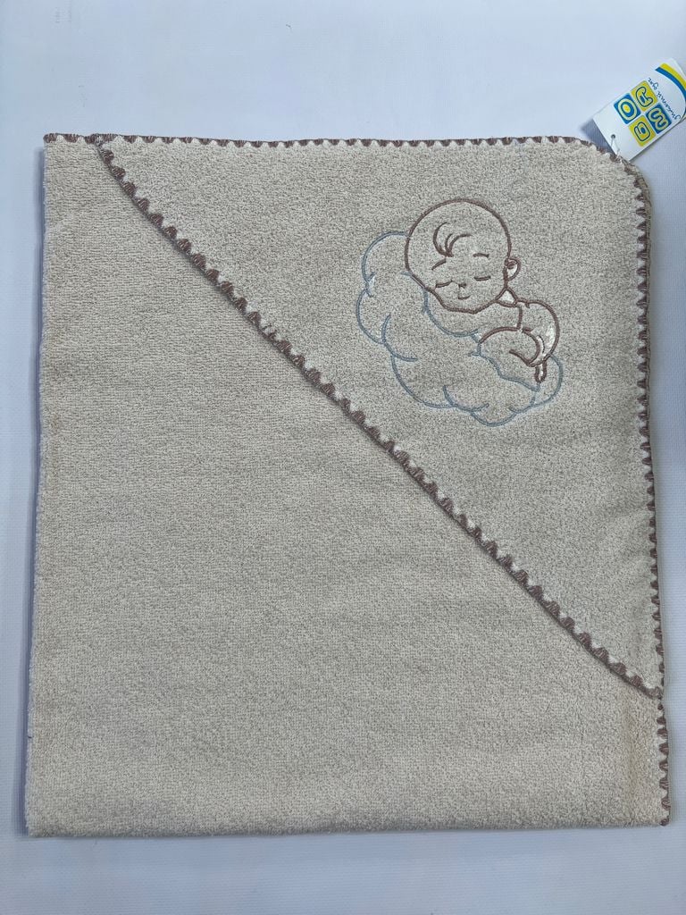 Немовля рушник 1880.56 бежевий 80*80(р)