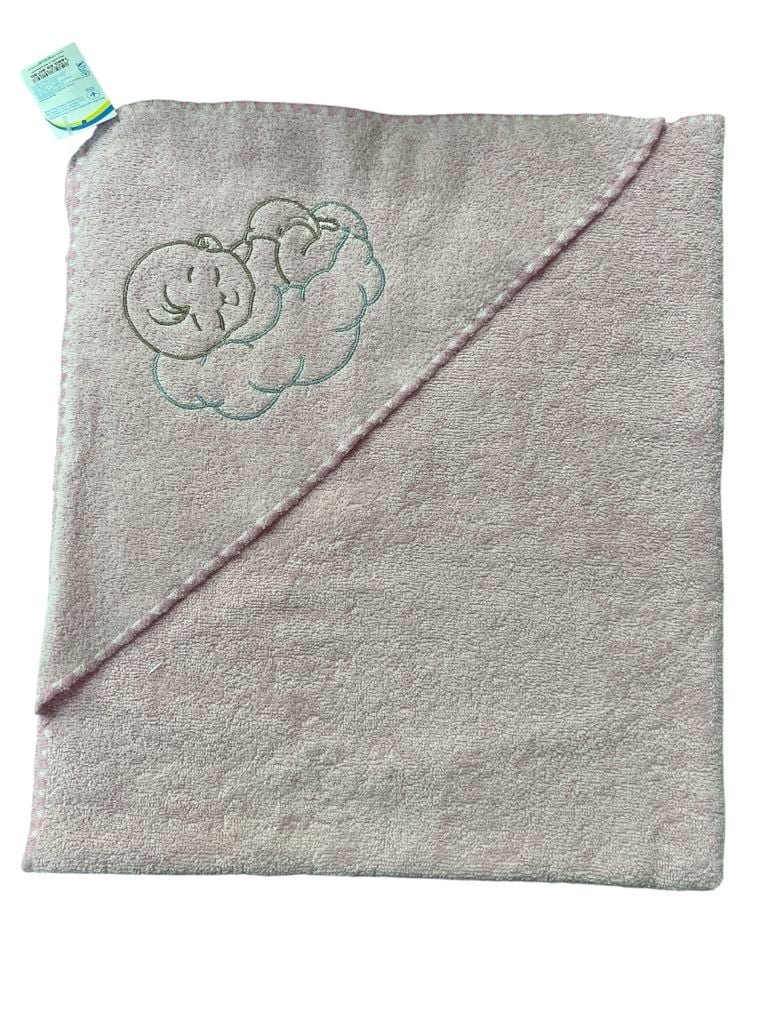 Немовля рушник 1880.56 рожевий 80*80(р)