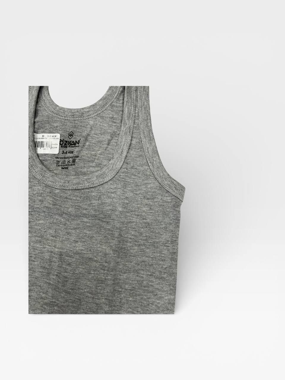 Дитяча білизна Майка 0801 сірий 7/8(р)