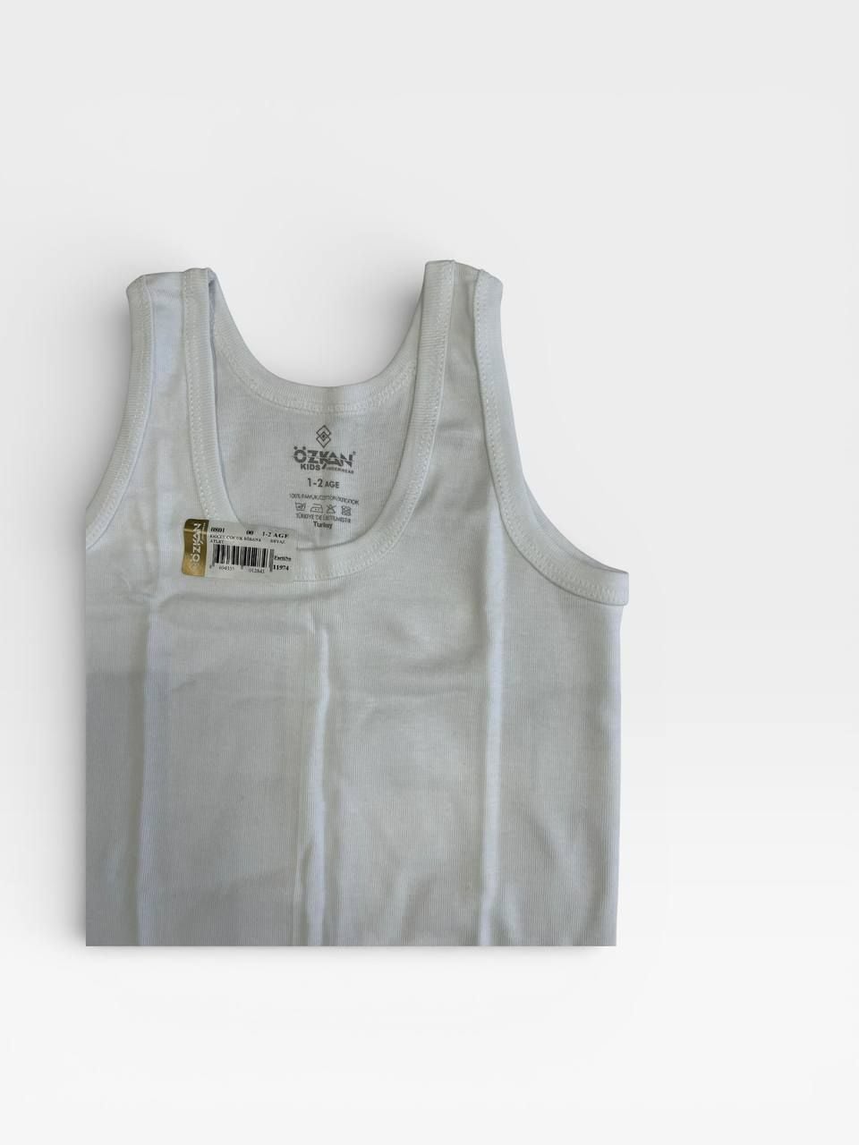 Дитяча білизна Майка 0801* білий 0/1(р)