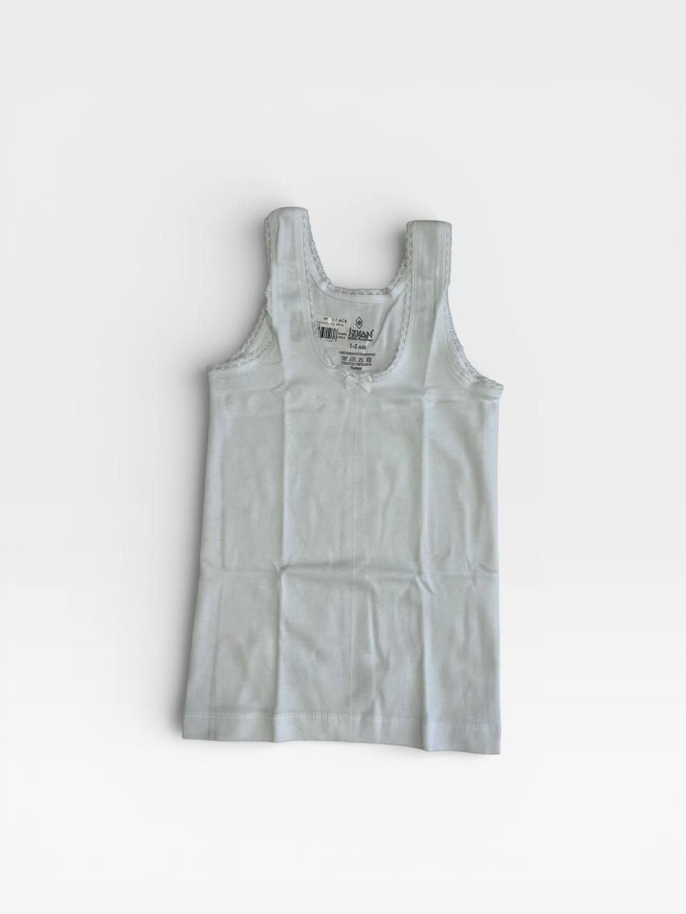 Дитяча білизна Майка 1605 білий 9/10(р)