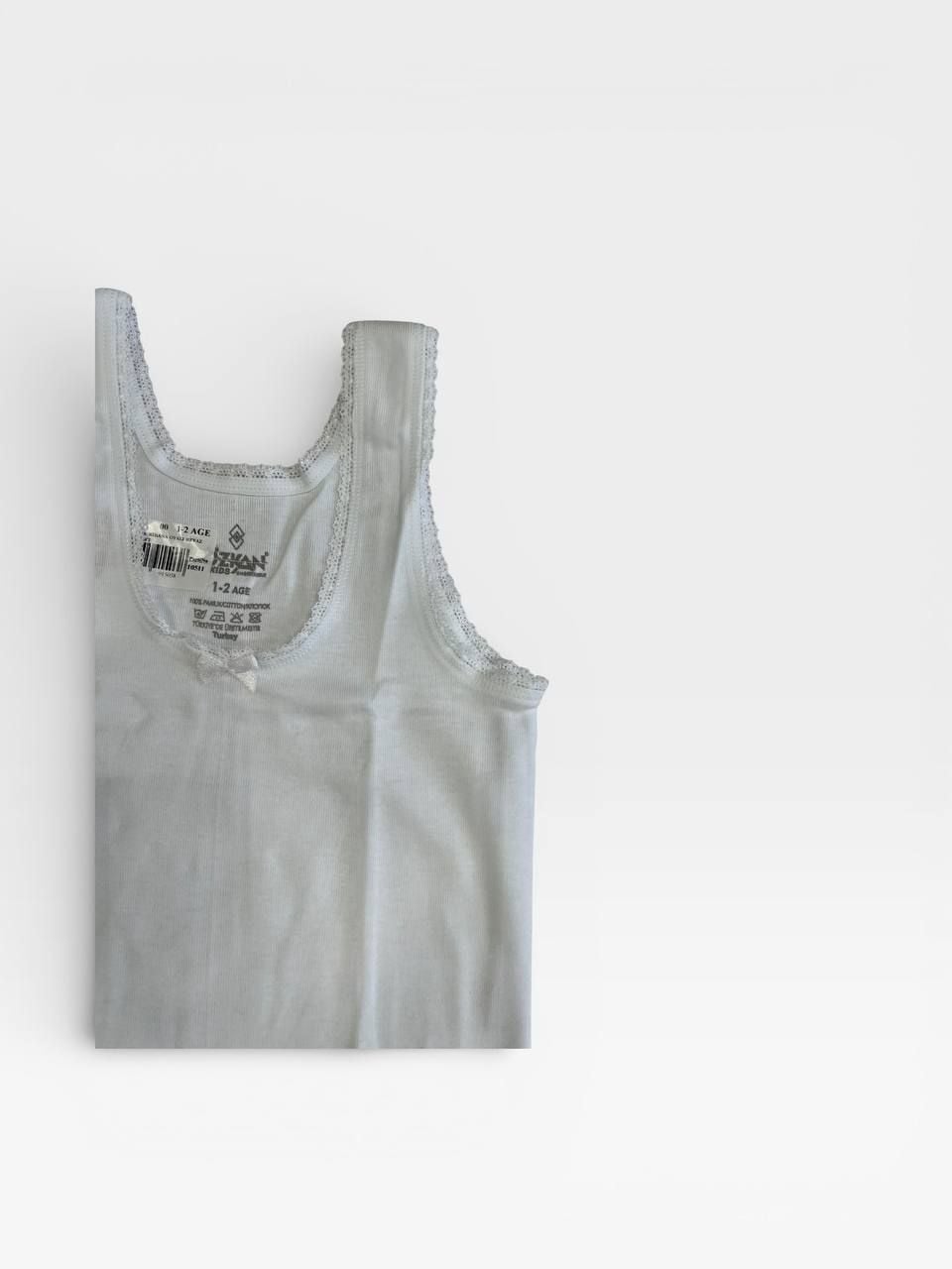 Дитяча білизна Майка 1605 білий 9/10(р)