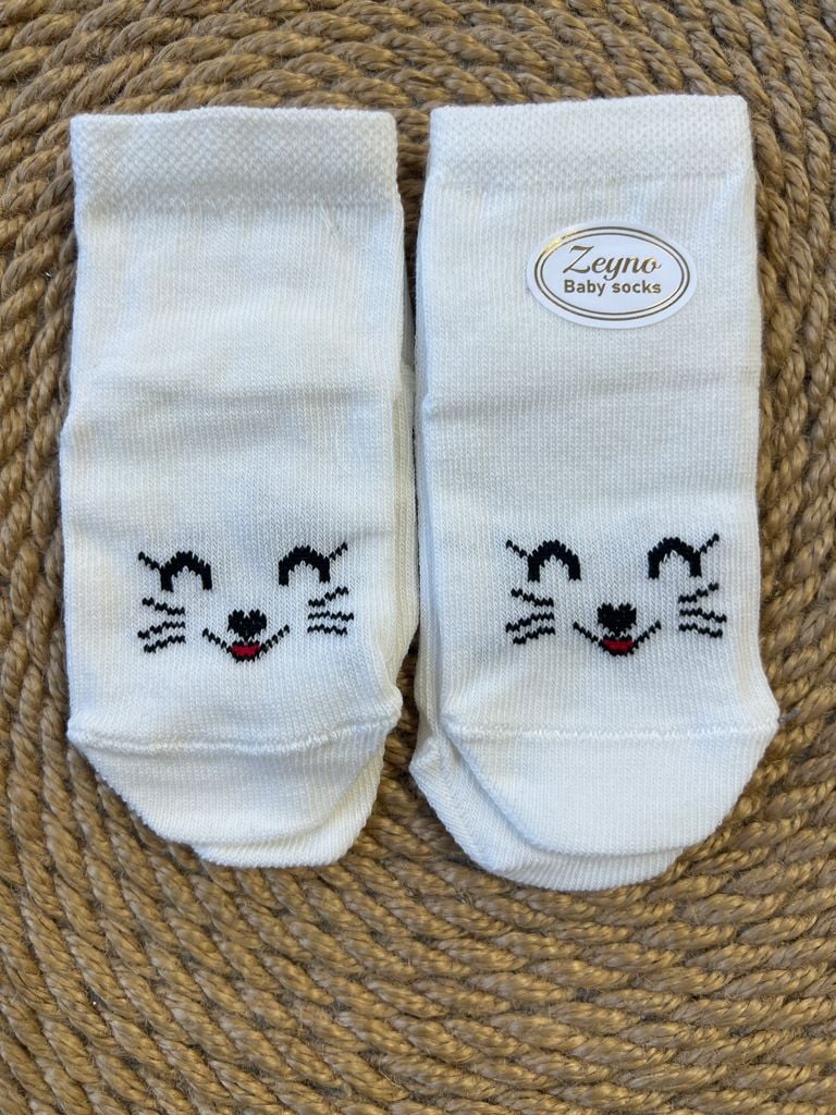 Немовля Шкарпетки-пінетки 0219 молочний 0-6(р)