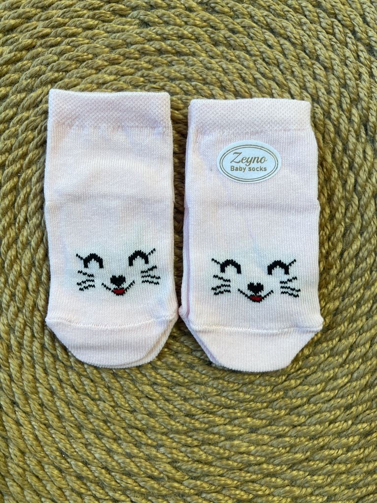 Немовля Шкарпетки-пінетки 0219 рожевий 0-6(р)