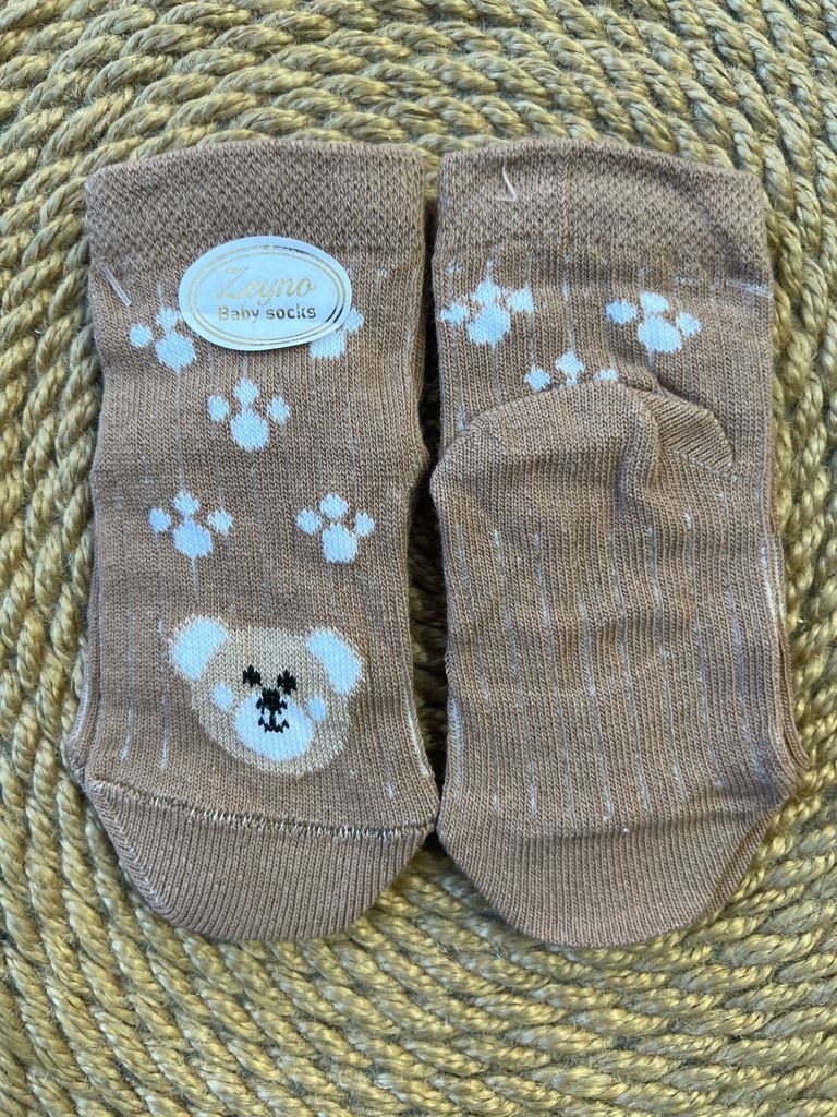 Немовля Шкарпетки-пінетки 10920 коричневий 00-06(р)