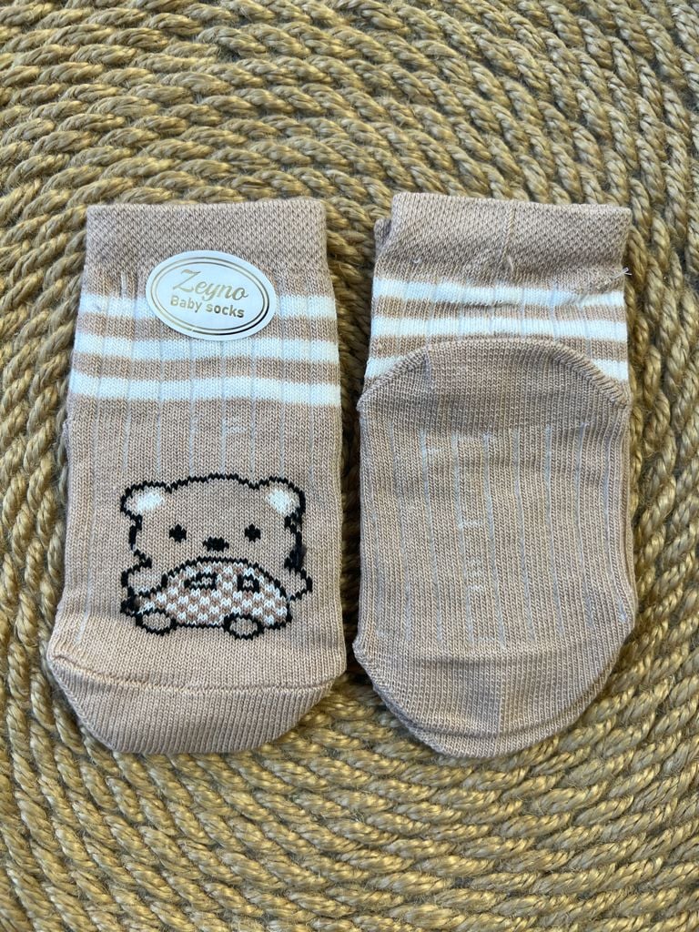 Немовля Шкарпетки-пінетки 11468 капучино 00-06(р)