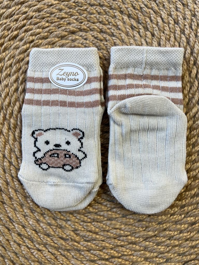 Немовля Шкарпетки-пінетки 11468 бежевий 00-06(р)