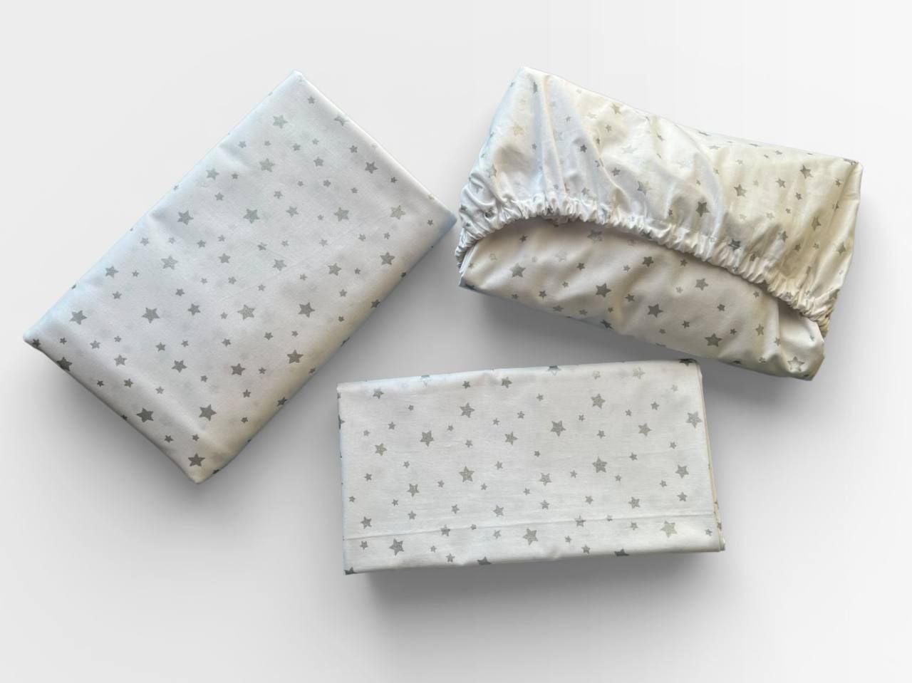 Постіль Зірочки білий 60*120(р)