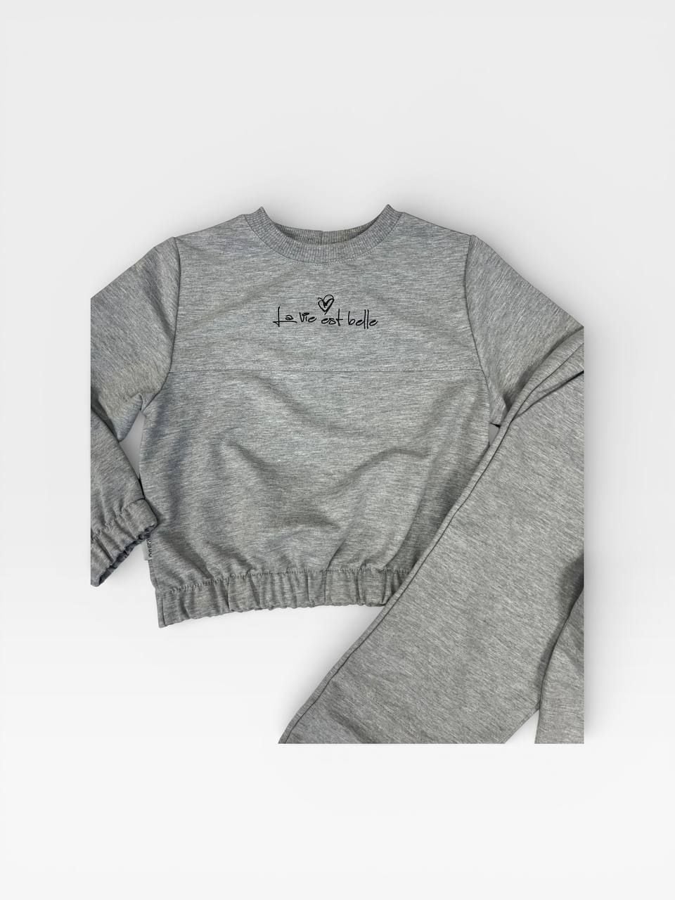 Костюм спортивний 555537 сірий 104(р)