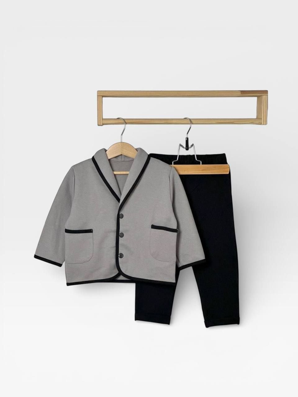 Немовля костюмчик 098-17 сірий 74(р)