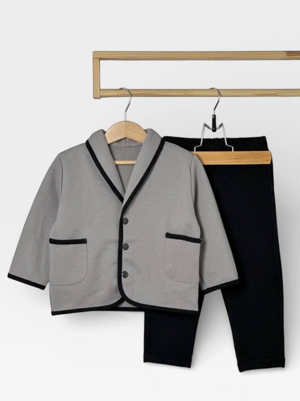 Немовля костюмчик 098-17 сірий 68(р)