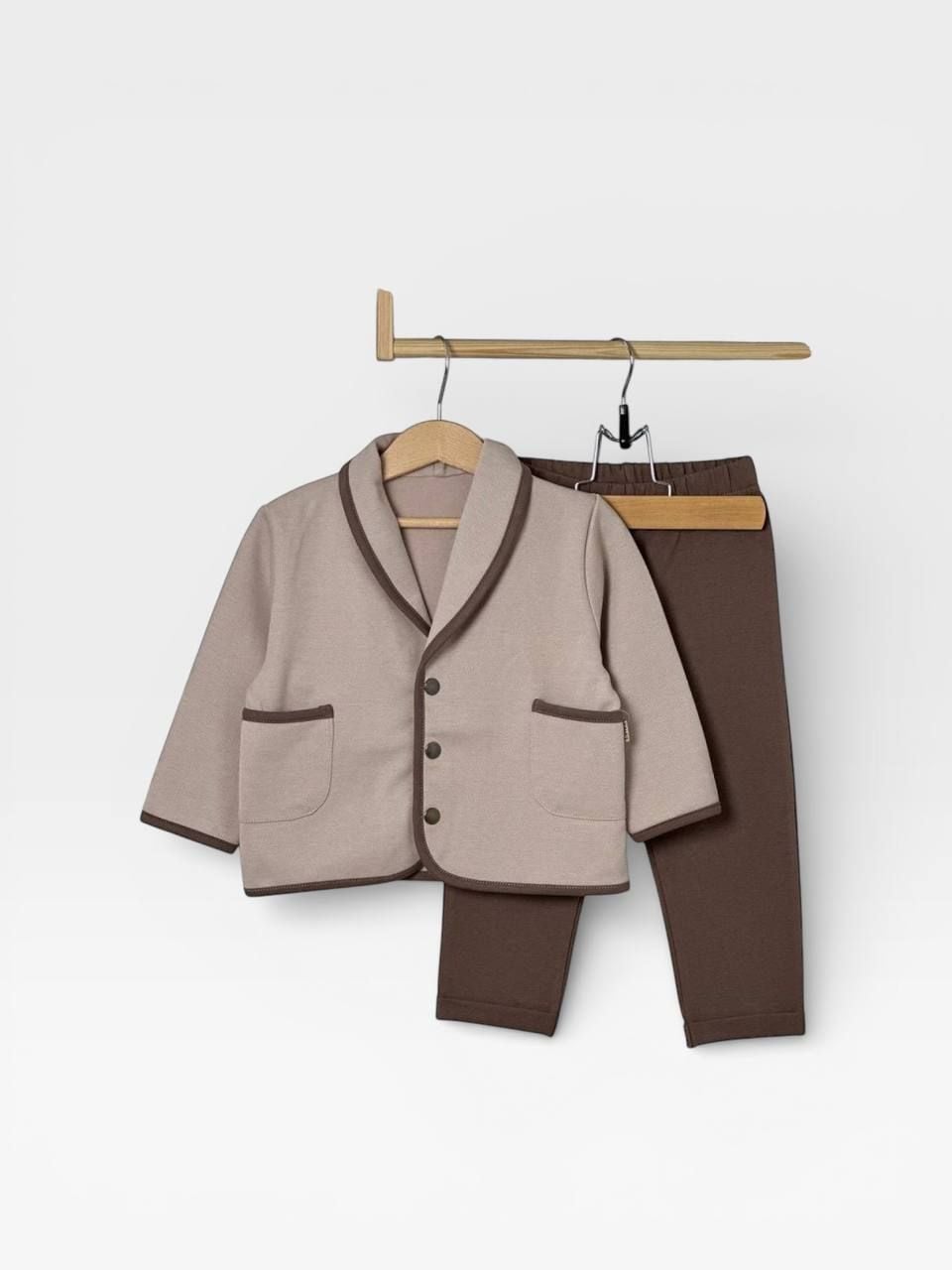 Немовля костюмчик 098-17* бежевий 68(р)