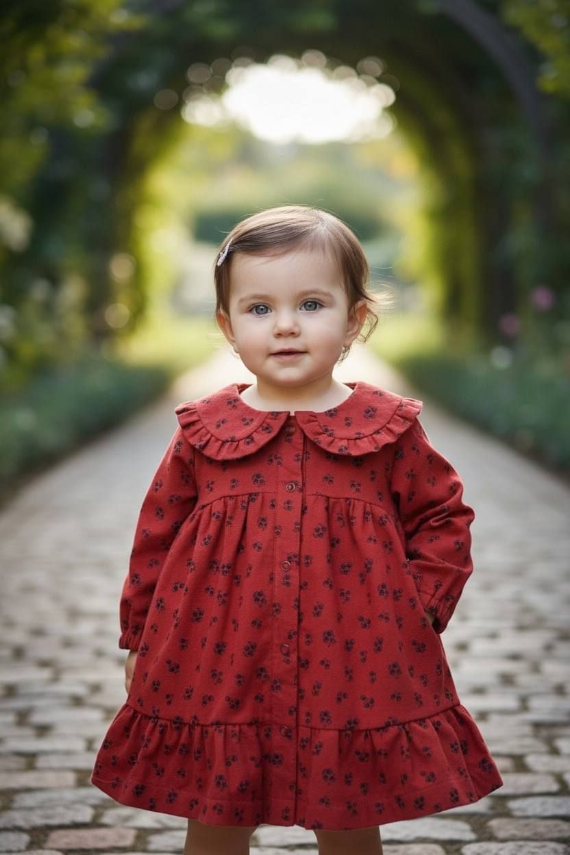 Немовля Сукня 16287 Бордовий 74(р)