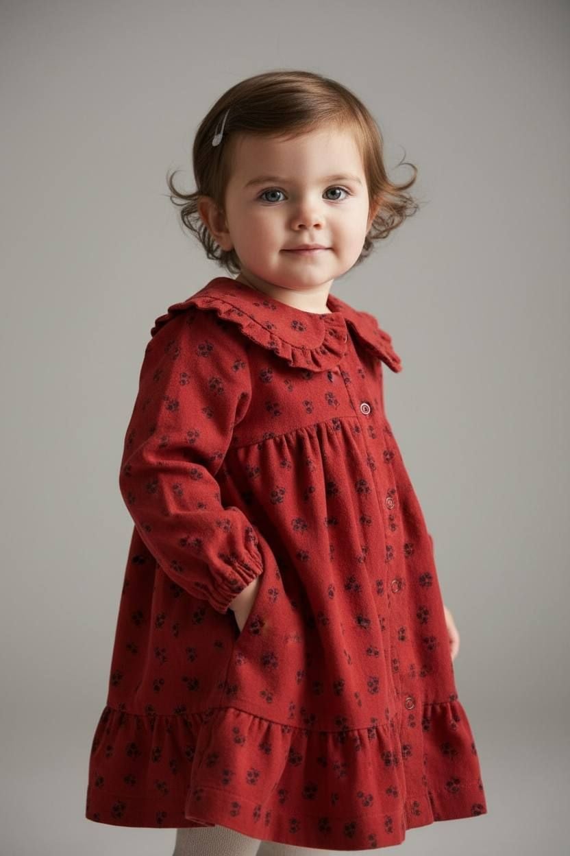 Немовля Сукня 16287 Бордовий 74(р)