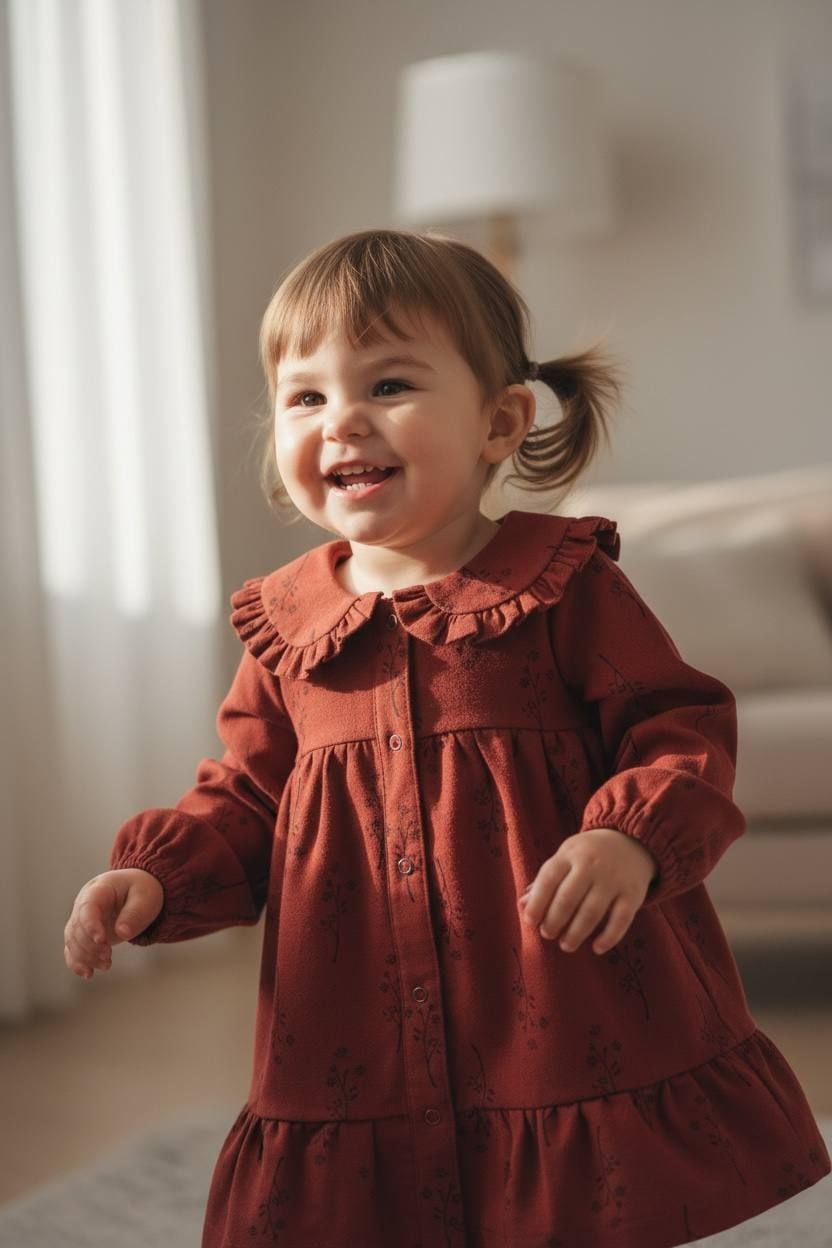 Немовля Сукня 16288 Бордовий 98(р)