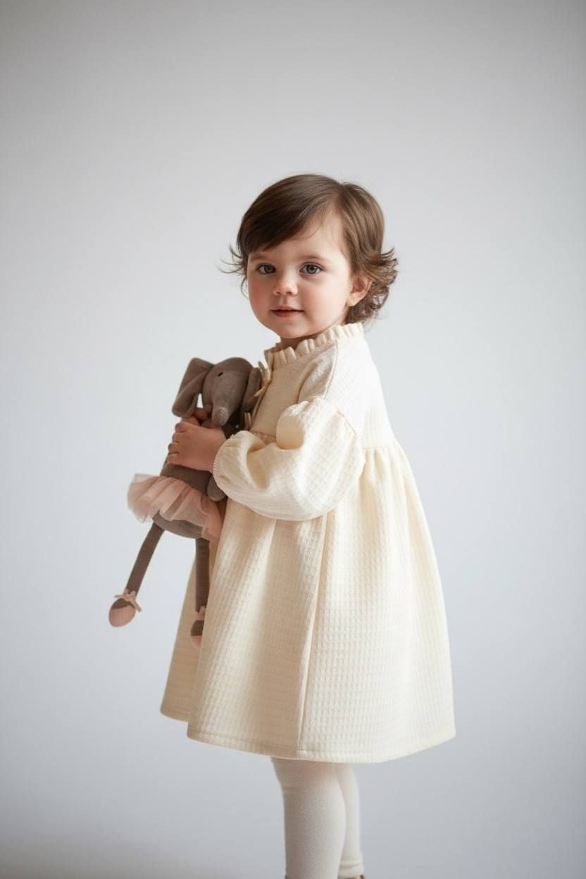 Немовля Сукня 16577 бежевий 98(р)