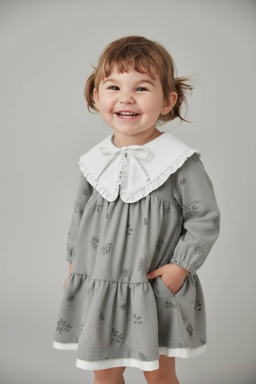 Немовля Сукня 15410 сірий 80(р)
