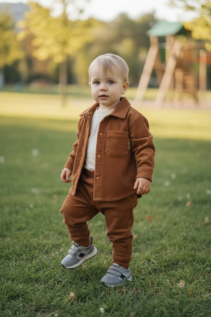 Сорочка 15957 коричневий 104(р)